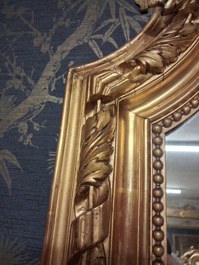 Miroir époque   XIX     196 x 140