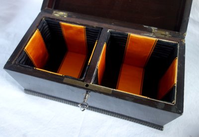 Coffret boîte à cigares en marqueterie Boulle d'époque Napoleon III