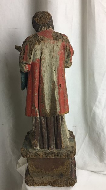 St Laurent, statue XVIIIE