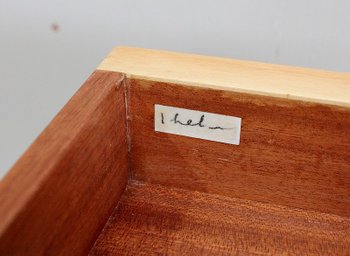 Petit Meuble de Salon en Sycomore, signé J. Leleu – 1950