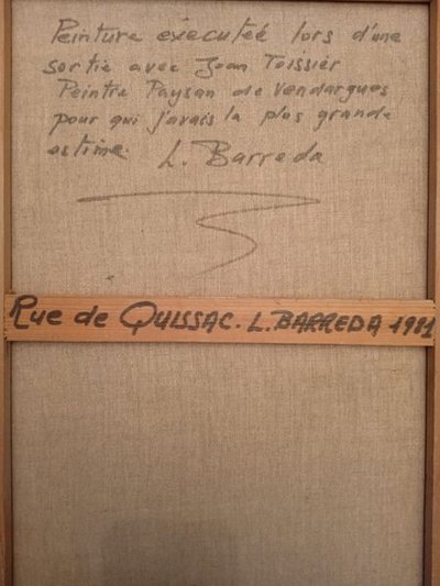 Lucien Barreda rue de Quissac ( gard )