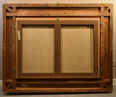 Renaissance Garden With Knightly Festival, Isaac De Moucheron, circle