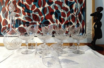 Set di bicchieri di cristallo Saint-Louis