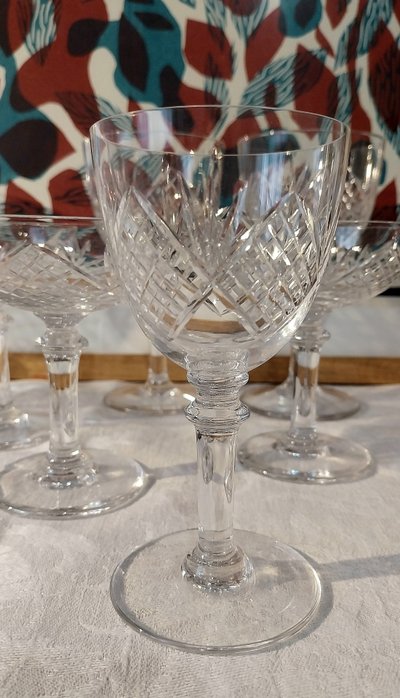 Set di bicchieri di cristallo Saint-Louis