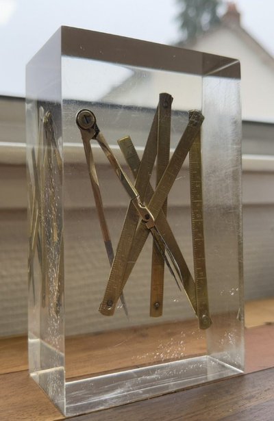 d'Après Pierre Giraudon Vers 1970: Inclusion d'Outils De Navigation De Marine