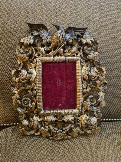 small gilded wood frame 18th century Florence