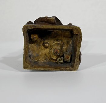 Bronzo "L'Estafette" di C. Anfrie - XIX secolo