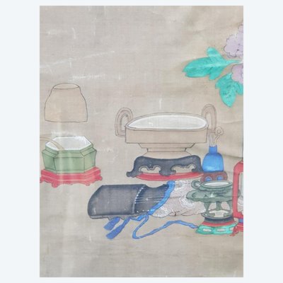 Chinese or Vietnamese painting from the 18th century in Antiques and Literary Objects.