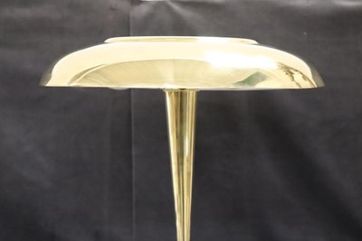 Tischlampe aus Messing im Stil von Oscar Torlasco für Lumi, 1950er Jahre