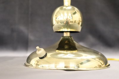 Tischlampe aus Messing im Stil von Oscar Torlasco für Lumi, 1950er Jahre