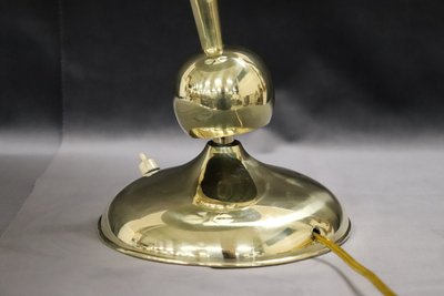 Tischlampe aus Messing im Stil von Oscar Torlasco für Lumi, 1950er Jahre