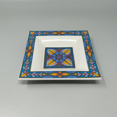 1990s Splendido posacenere o grimaldello in porcellana di Paloma Picasso per Villeroy & Boch