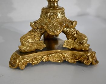 Coppia di torce in bronzo, periodo di restauro - inizio XIX secolo