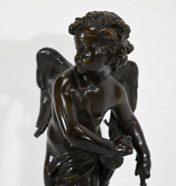 Bronzo "Cupido", dopo L-S. Boizot - Fine del XIX secolo