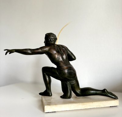 Jean de Roncourt (attributed) Art Deco period. "The Archer"
