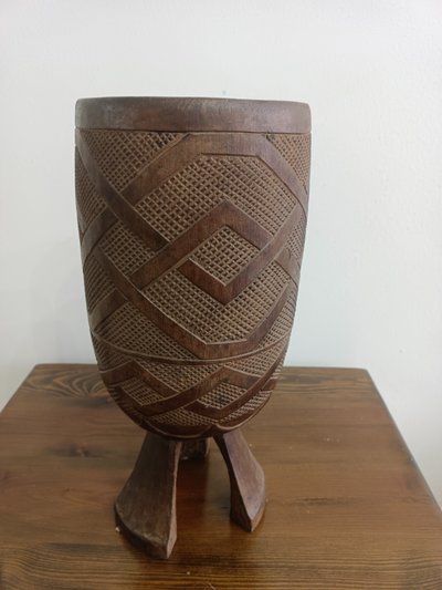 Bol Kuba à décor géométrique