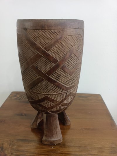 Bol Kuba à décor géométrique