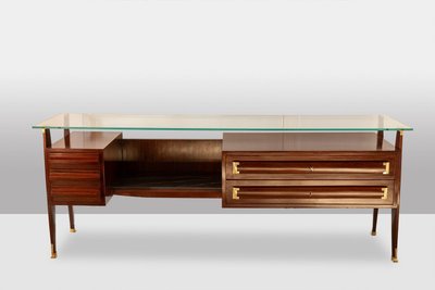 Chest of drawers, or sideboard, in rosewood. Italian work, 1960s. LS66231544M