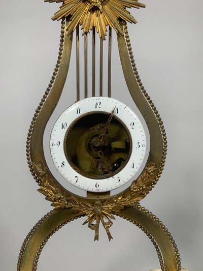 Louis XVI period skeleton clock