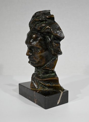 Bronzo "Beethoven" di P. Le Faguays -1930