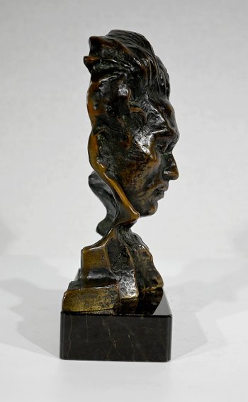 Bronzo "Beethoven" di P. Le Faguays -1930