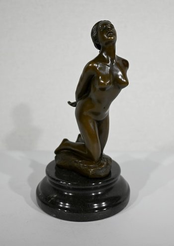 Bronzo "Nudo femminile" di A. Cesaro - XX secolo