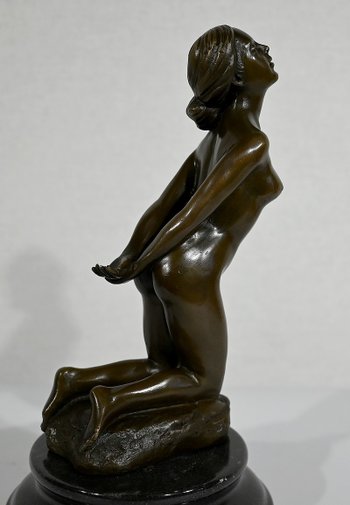 Bronzo "Nudo femminile" di A. Cesaro - XX secolo