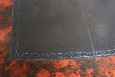 Scrivania laccata di fine XVIII secolo