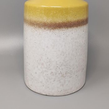 1970 Amazing Ceramic Vase by F.lli Brambilla. Made in Italy