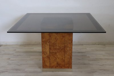 Esstisch im Stil von Jean Claude Mahey für Roche Bobois, 1980er Jahre