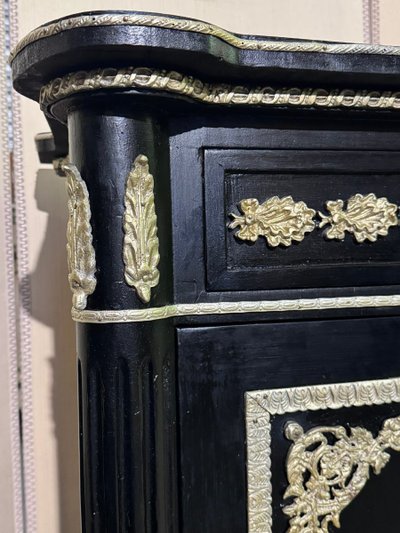 Mobili in legno laccato stile Napoleone III "Boulle