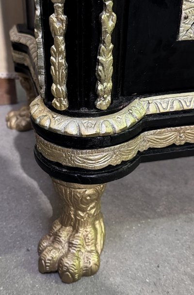 Mobili in legno laccato stile Napoleone III "Boulle
