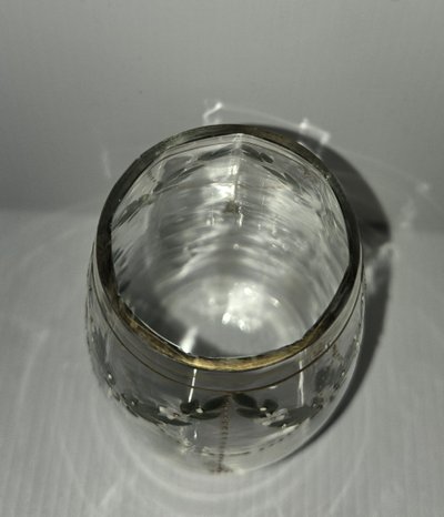 Vase aus der Jugendstilzeit, handbemalt