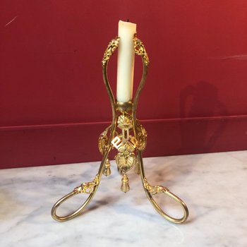 Pair of candlesticks Napoleon III period