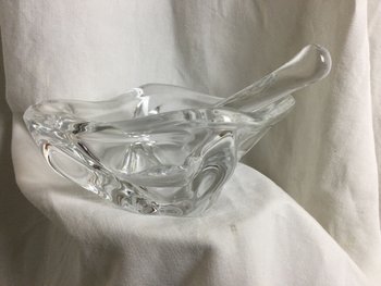 Daum France cendrier en cristal 