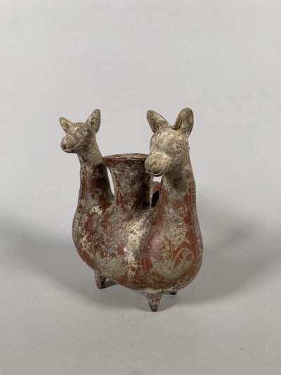Amlash Terracotta Zoomorphic vase archaeology