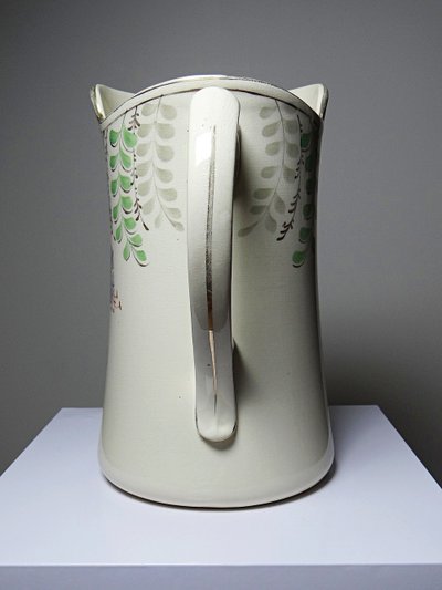 Large antique earthenware wash jug from Hamage Moulin des Loups