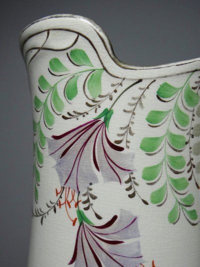 Large antique earthenware wash jug from Hamage Moulin des Loups