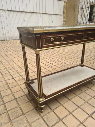 Consolle in mogano stile Luigi XVI