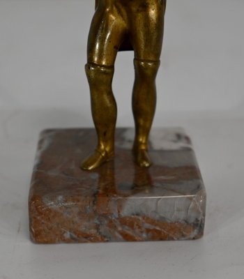 Bronzo con patina dorata di Napoleone - Inizio XX secolo