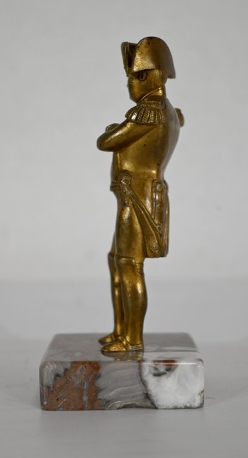 Bronzo con patina dorata di Napoleone - Inizio XX secolo