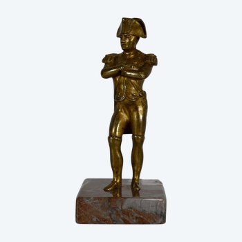 Bronze with golden patina of Napoleon - Early XXth century