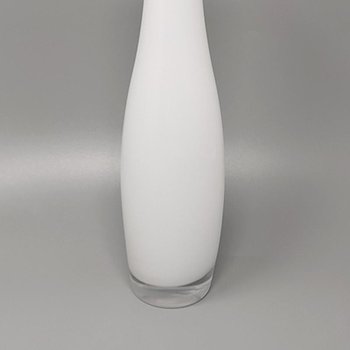 1970 Superb pair of Dogi vases in Murano glass. Made in Italy