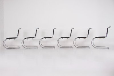 MR 10 chairs by Mies van der Rohe for Thonet