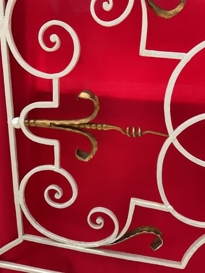 Wrought Iron Headboard Guard