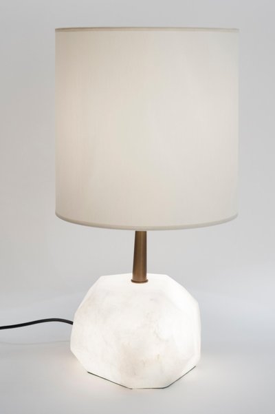 Apparecchi Glustin - Lampade da tavolo in alabastro sfaccettato