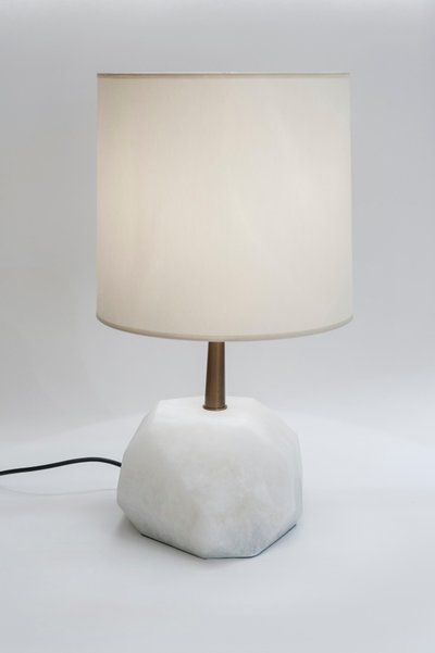 Apparecchi Glustin - Lampade da tavolo in alabastro sfaccettato