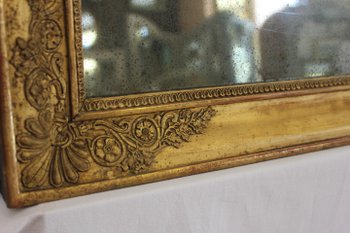 Specchio Piccolo Impero Dorato, Mercurio 46 X 66 Cm