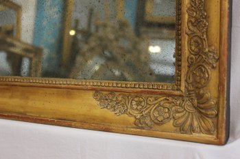 Specchio Piccolo Impero Dorato, Mercurio 46 X 66 Cm