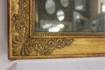 Specchio Piccolo Impero Dorato, Mercurio 46 X 66 Cm